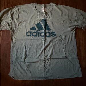 Adidas Teal Graphic Tee